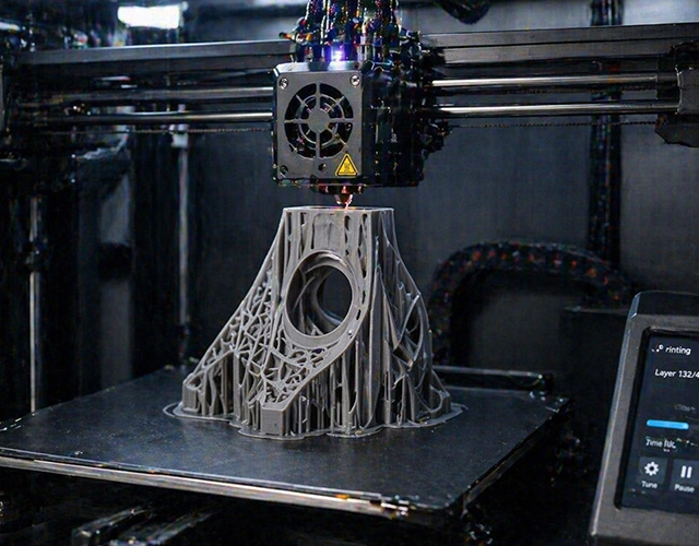 3D printedprototype plastic part
