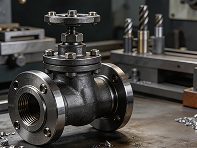 CNC machined oil gas component
