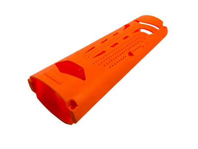 Paintedinjectionmolded plastic part