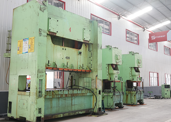 Metal stamping workshop press