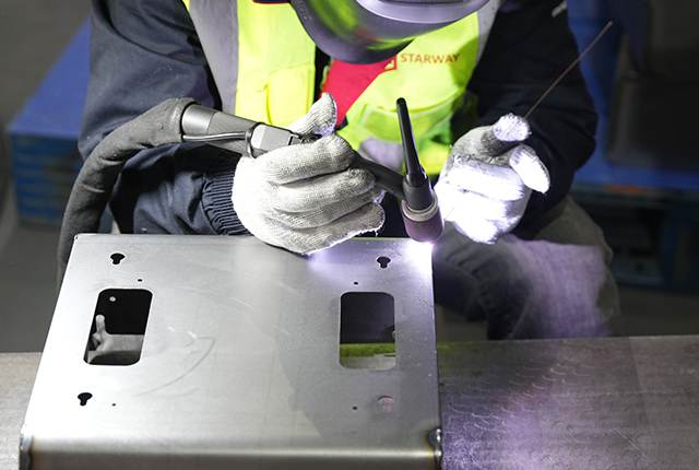 Sheet metal welding service — TIG welding