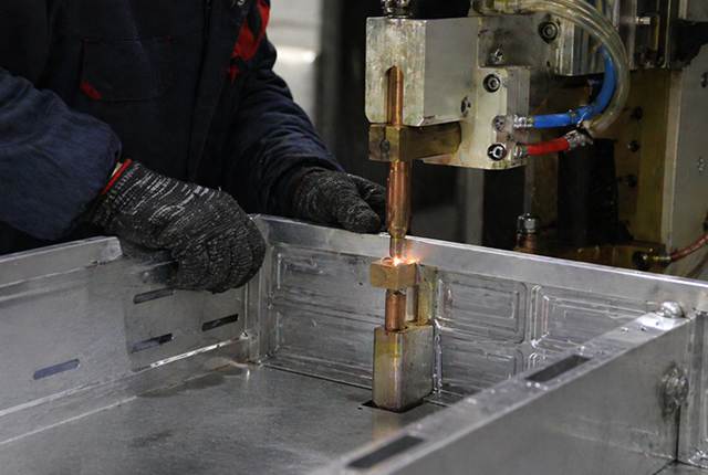 Sheet metal welding service — Spot welding
