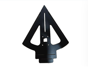 Laser cut aluminum bracket