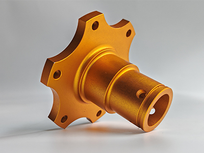 5-axis CNC machined complex part