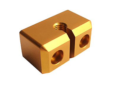 CNC turned copper electrical part
