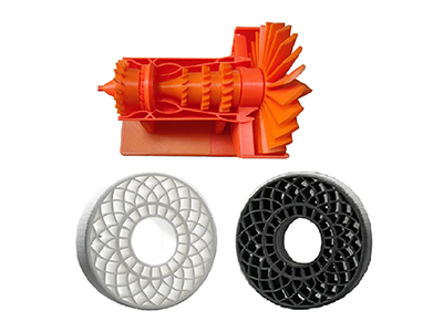 Plastic injection molding exhibition part showcase 1