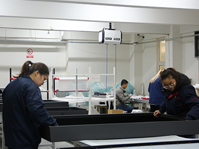 Sheet metal part assembly step
